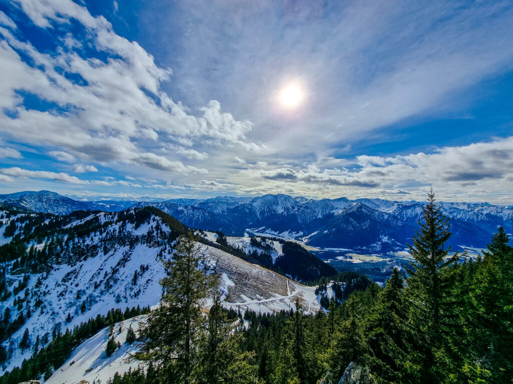 Blick zurück zur Kesselalm
