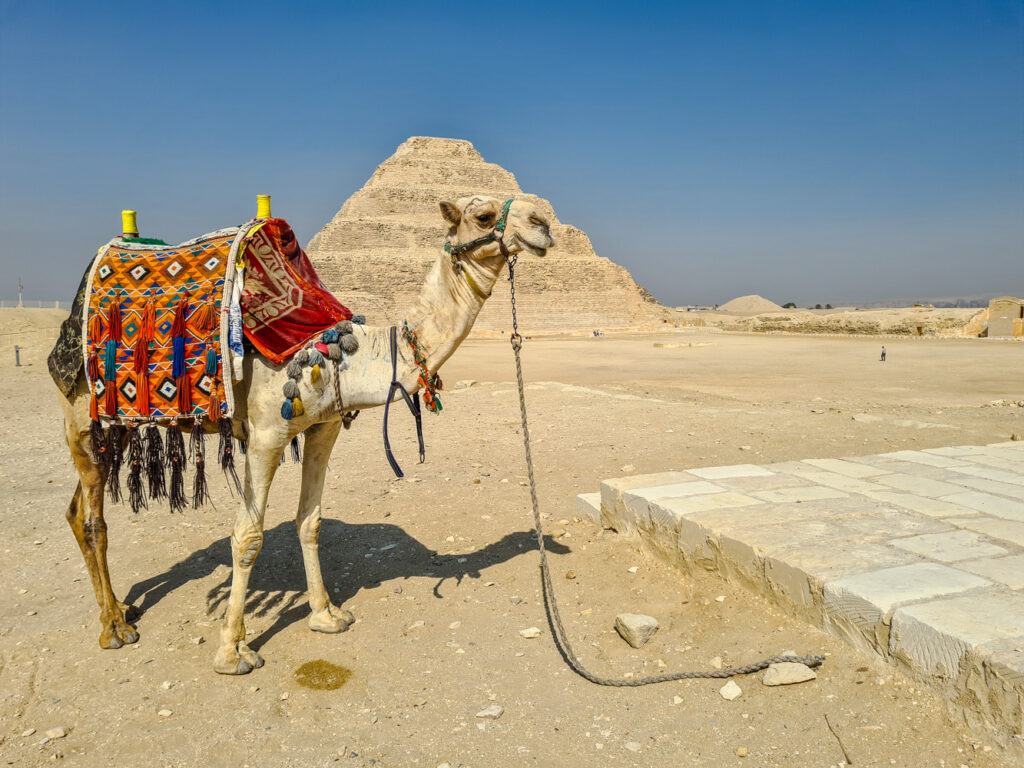 Stufenpyramide von Djoser, älteste Pyramide der Welt