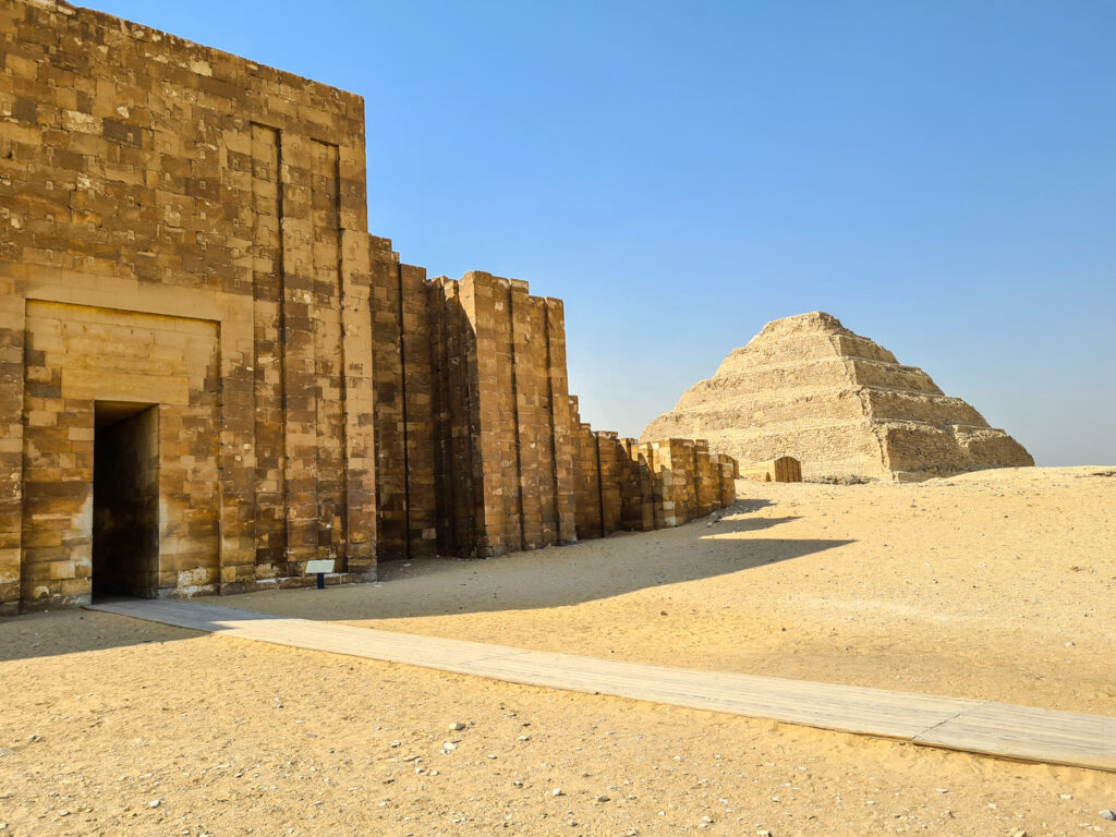 Eingang zu Saqqara