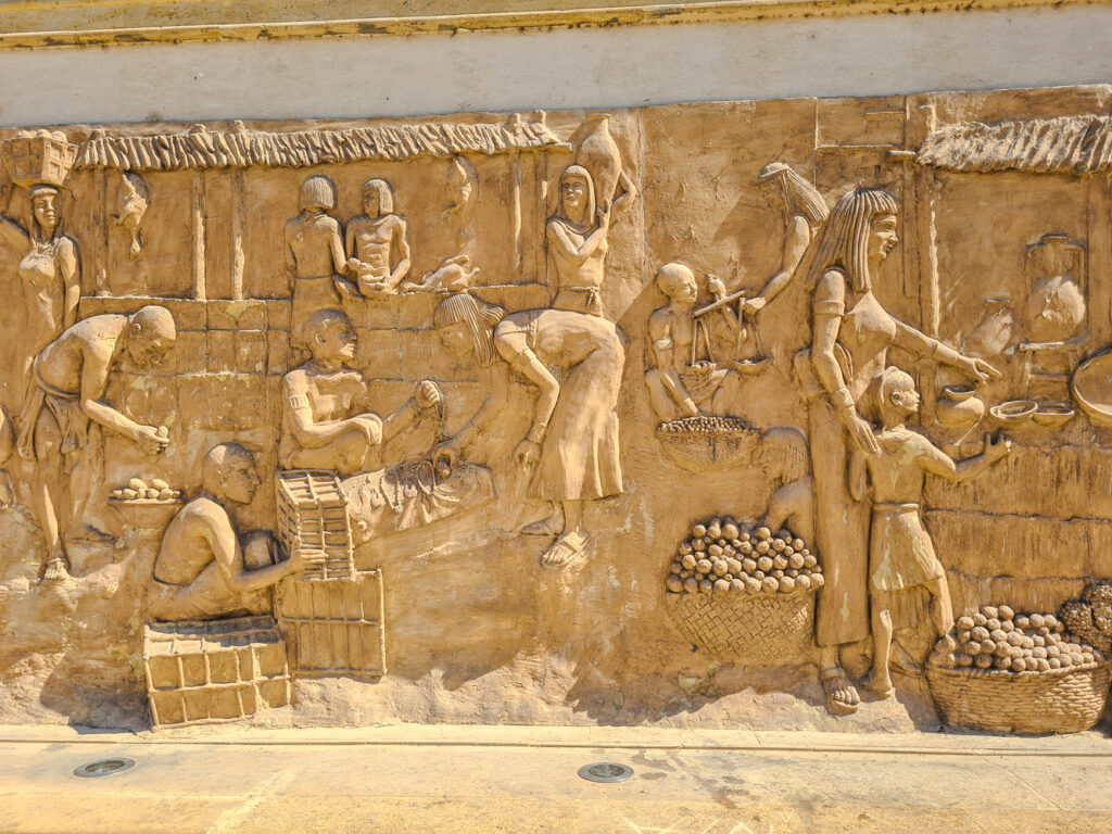 Reliefs am Nilufer