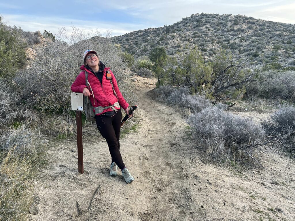 Nach einer Meile auf dem California Riding and Hiking Trail