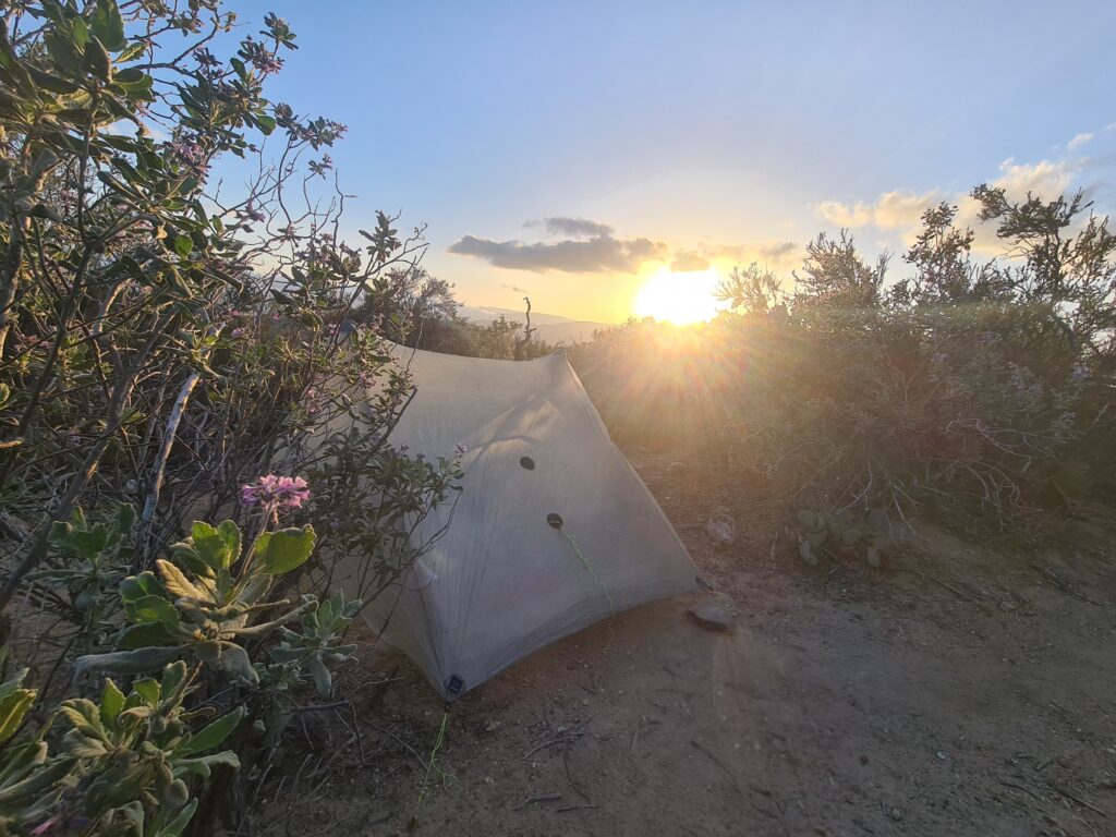 Campsite an Tag 8