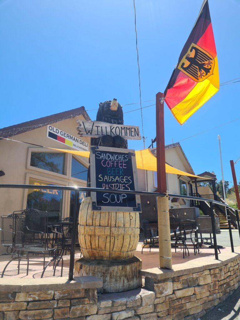 Deutsches Café in Big Bear