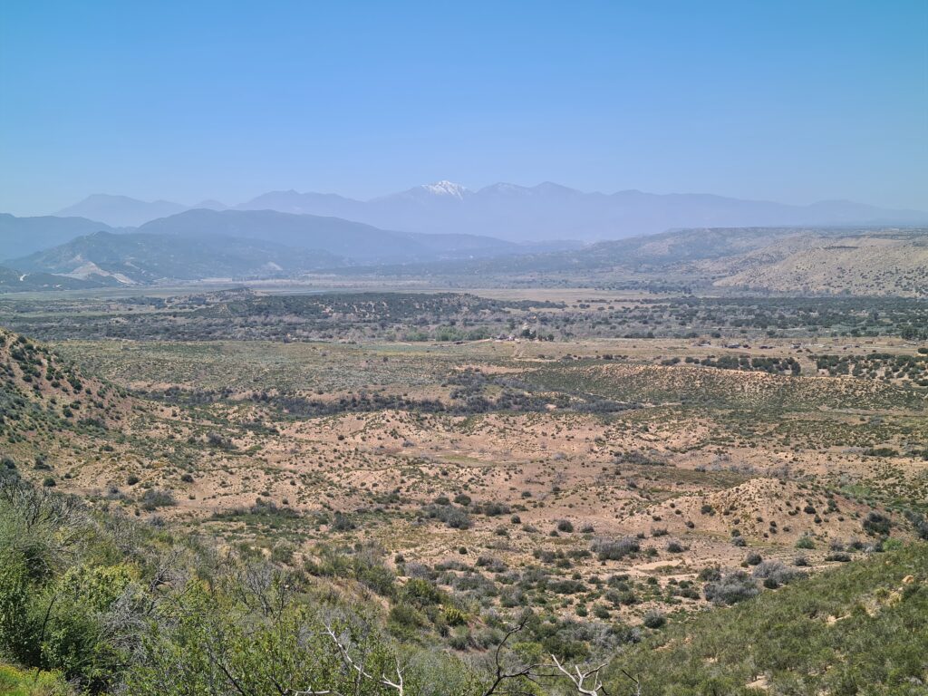 Mount Baldy im Hintergrund
