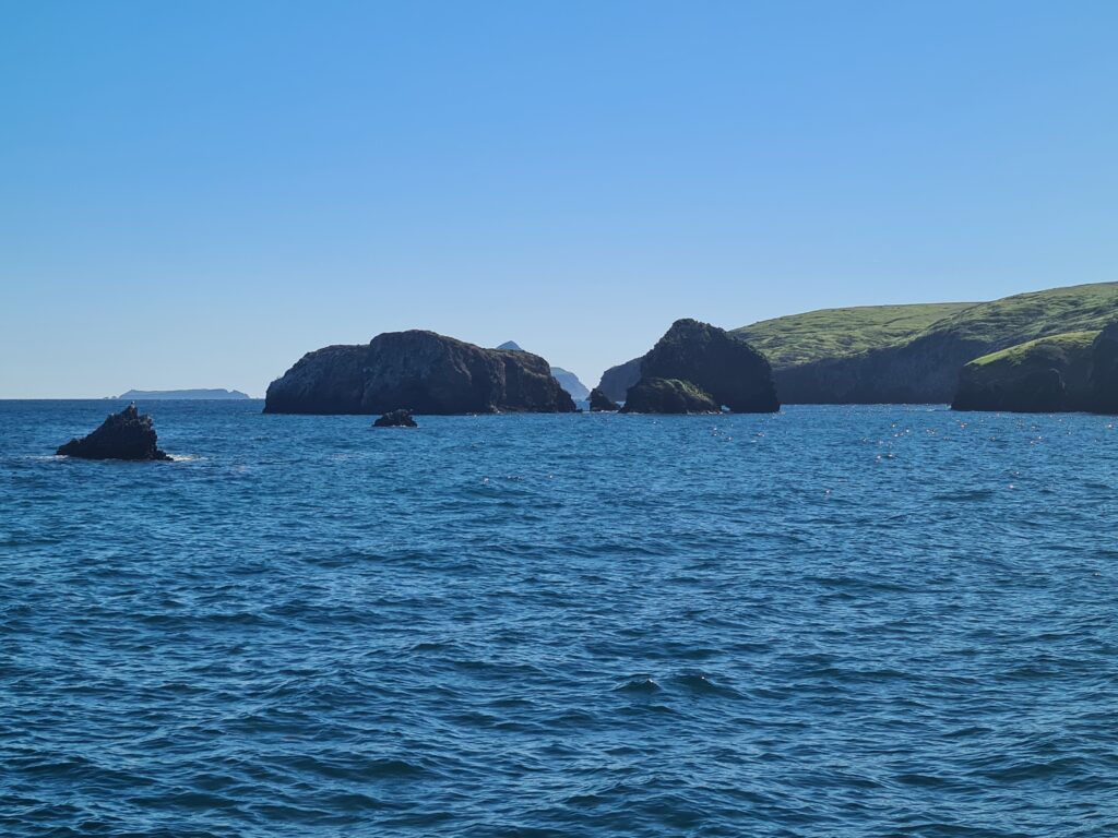 Überfahrt nach Santa Cruz Island
