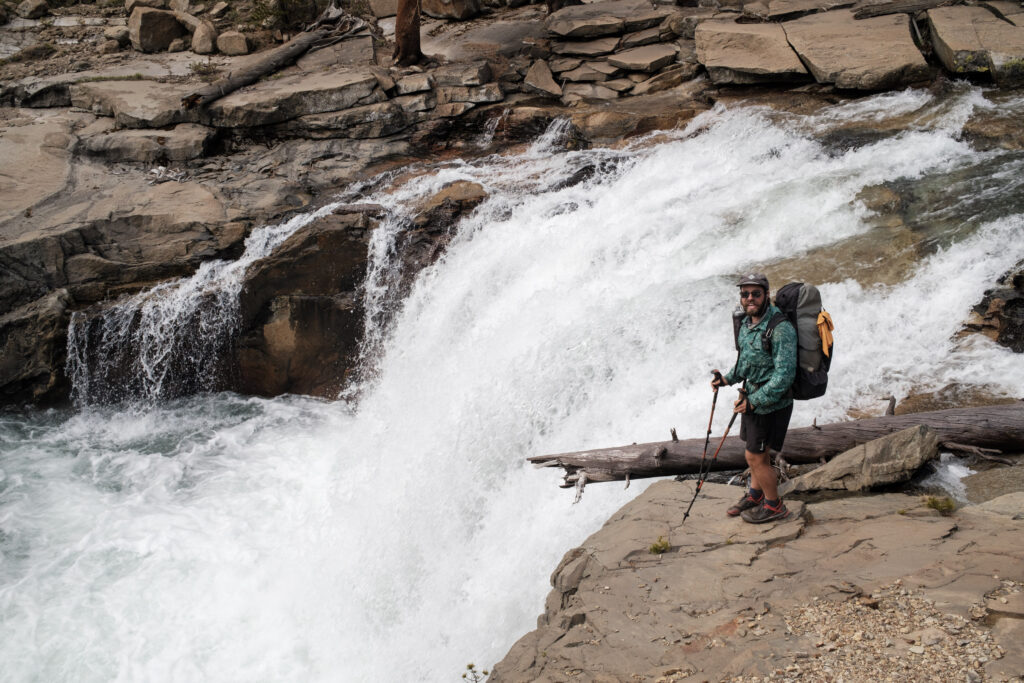 Wasserfall am Wegesrand