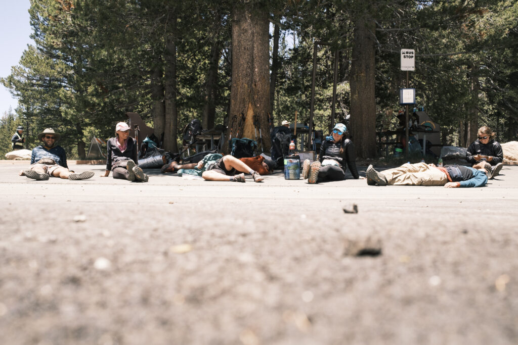 Tuolumne Meadows Parkplatz