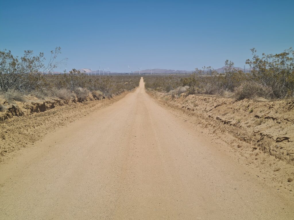 Ein langer Roadwalk