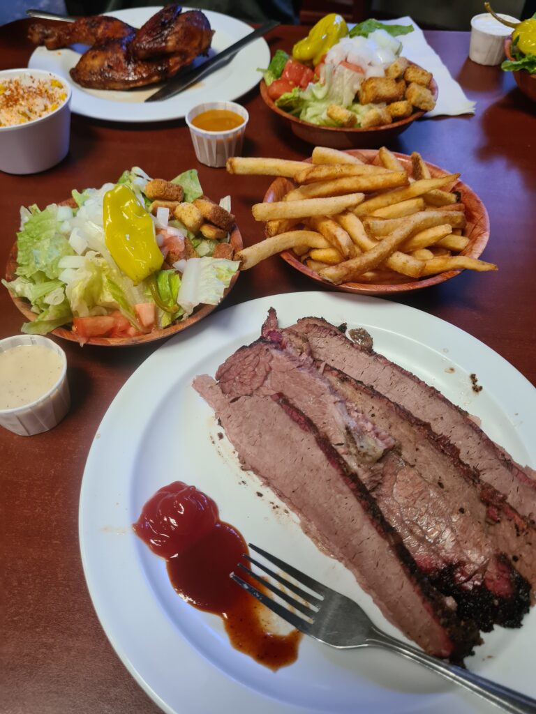 Dinner in Tehachapi