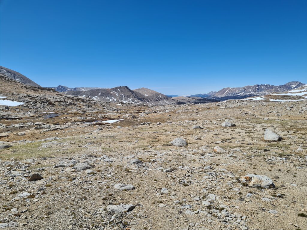 Aufstieg zum Forester Pass