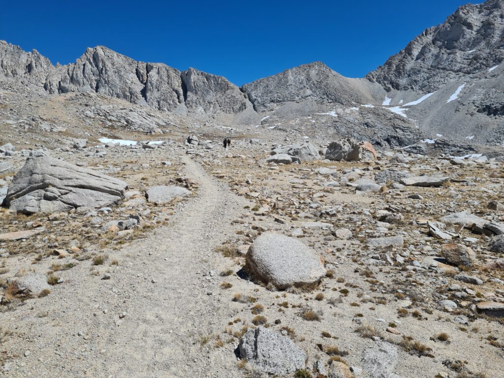Aufstieg zum Forester Pass