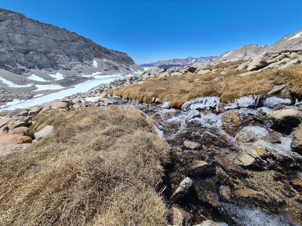 Aufstieg zum Forester Pass