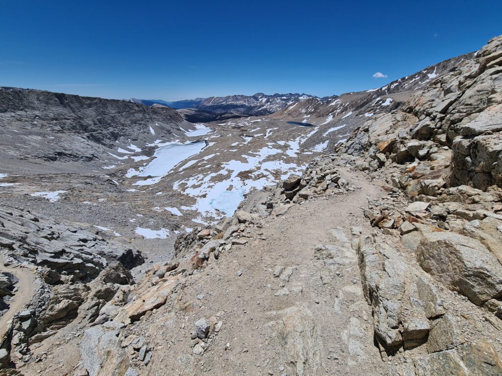 Aufstieg zum Forester Pass