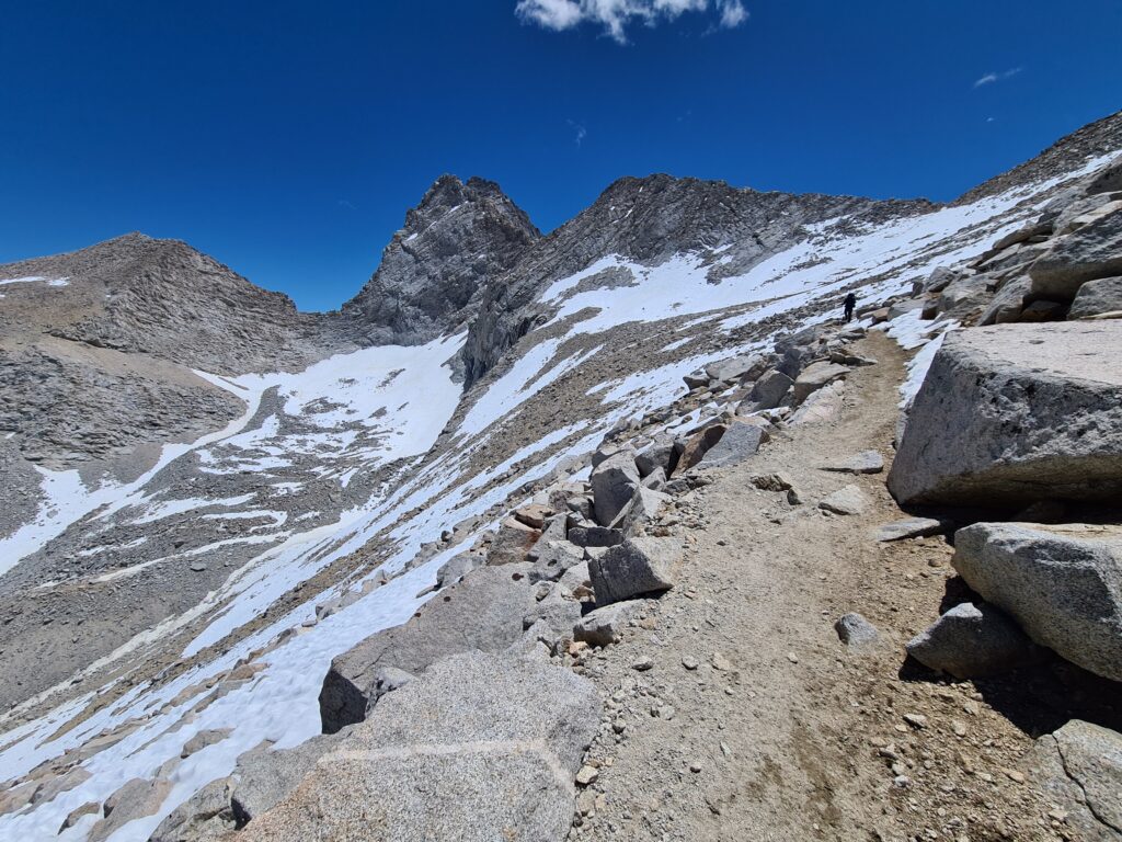 Abstieg vom Forester Pass