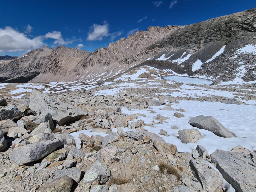 Abstieg vom Forester Pass