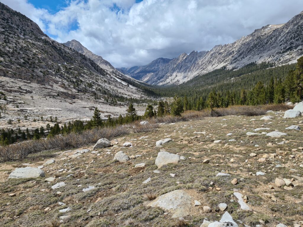 Abstieg vom Forester Pass