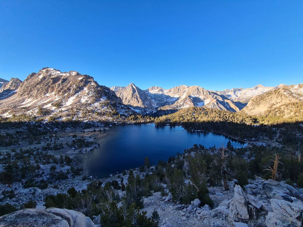 Auf dem Weg zum Kearsarge Pass
