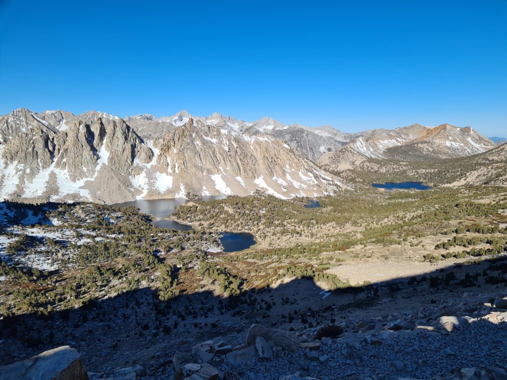 Auf dem Weg zum Kearsarge Pass