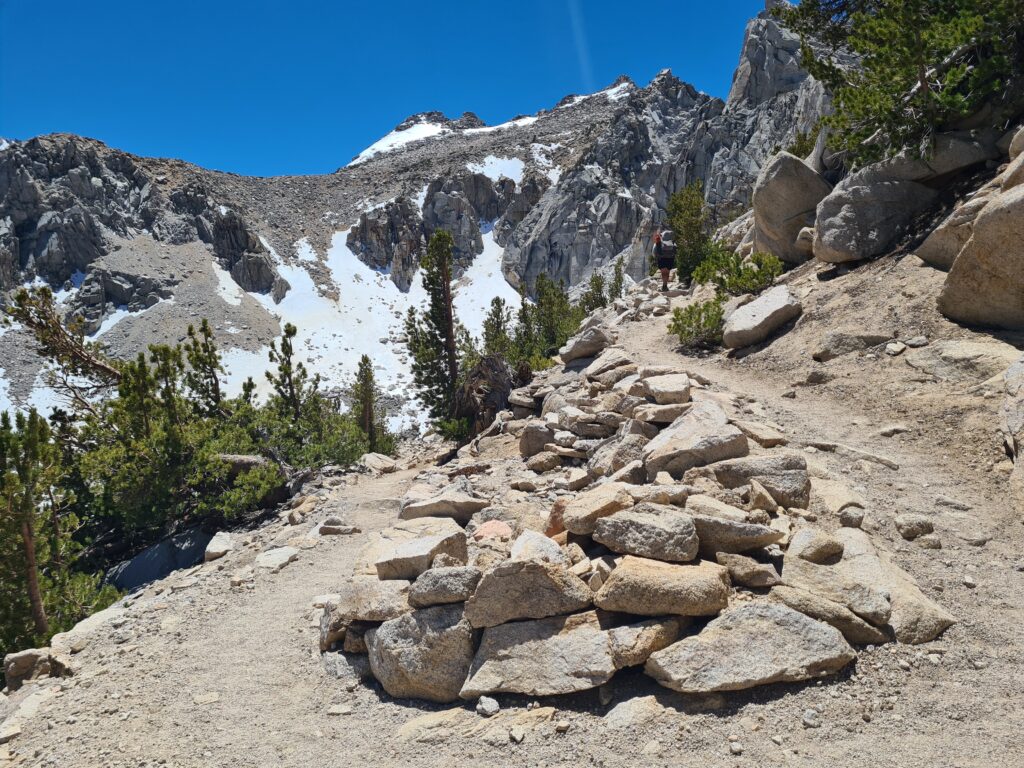 Aufstieg zum Kearsarge Pass