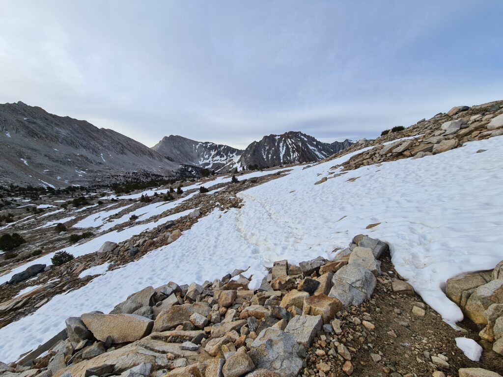 Aufstieg zum Pinchot Pass