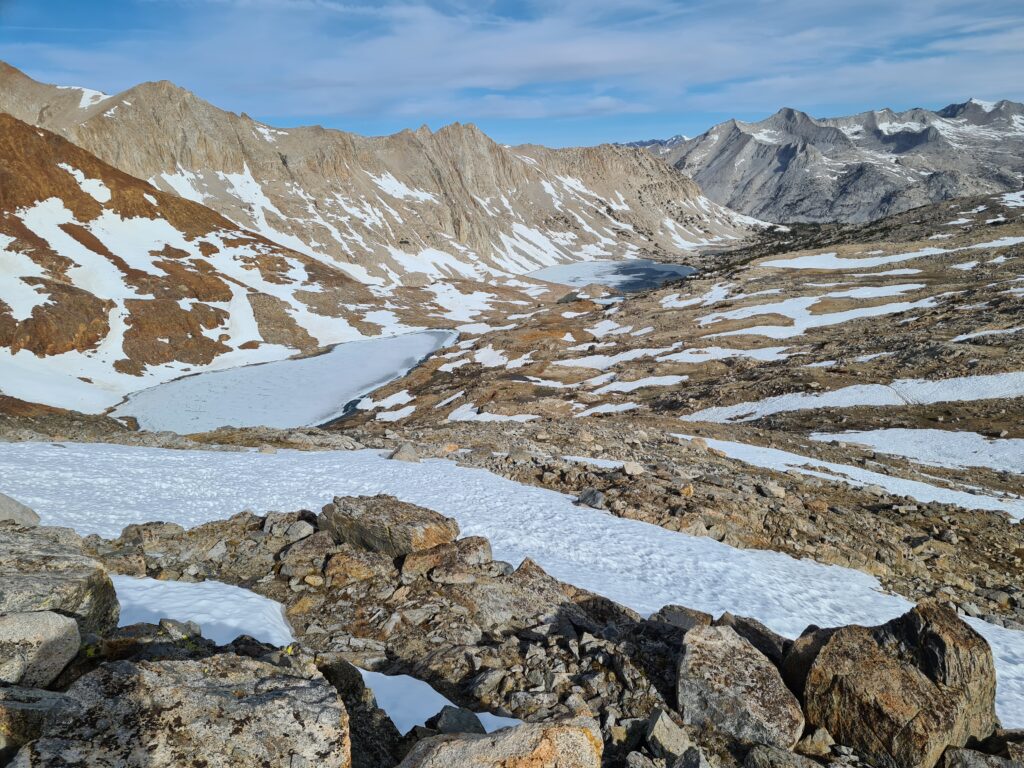 Aufstieg zum Pinchot Pass