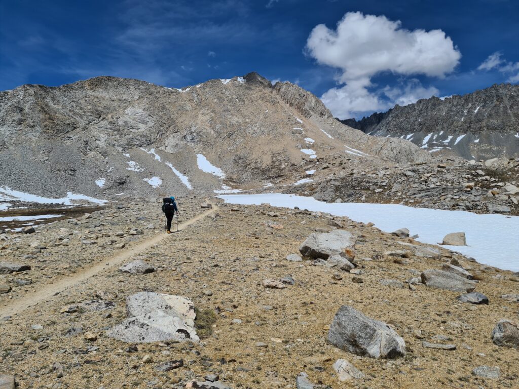 Aufstieg zum Mather Pass