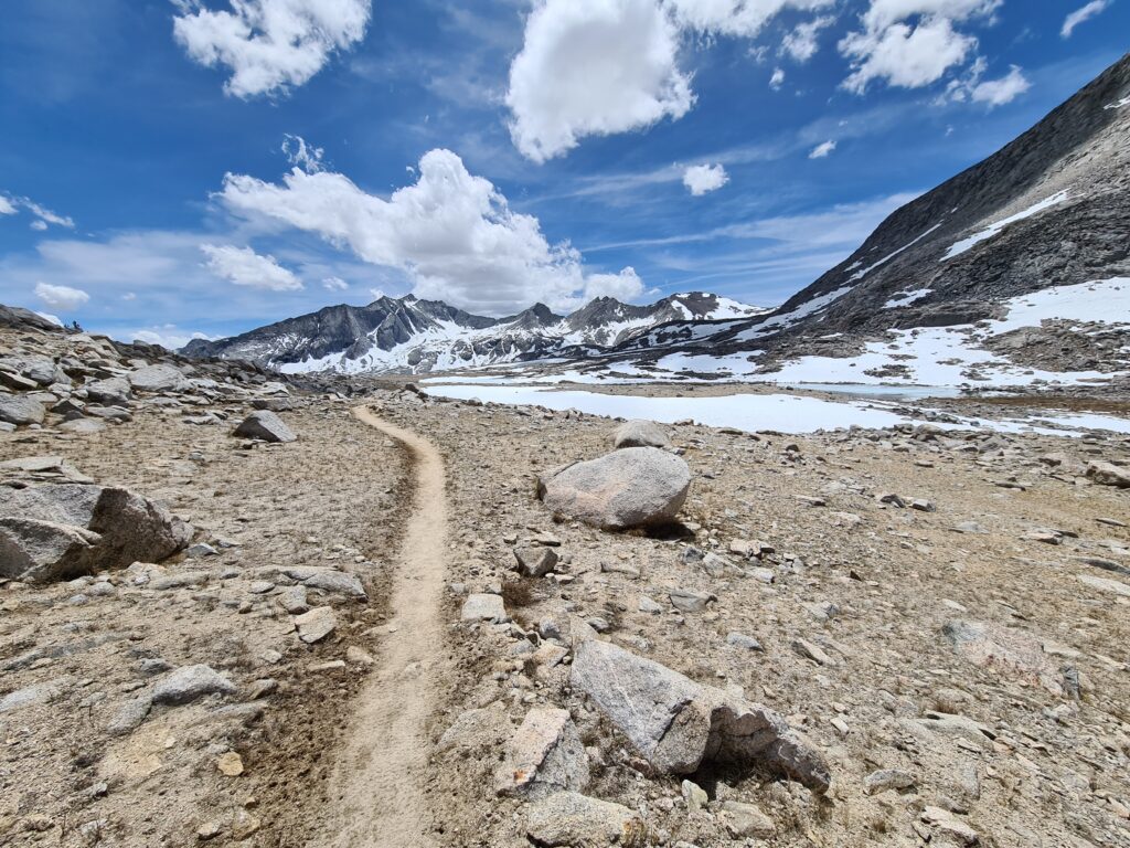 Aufstieg zum Mather Pass