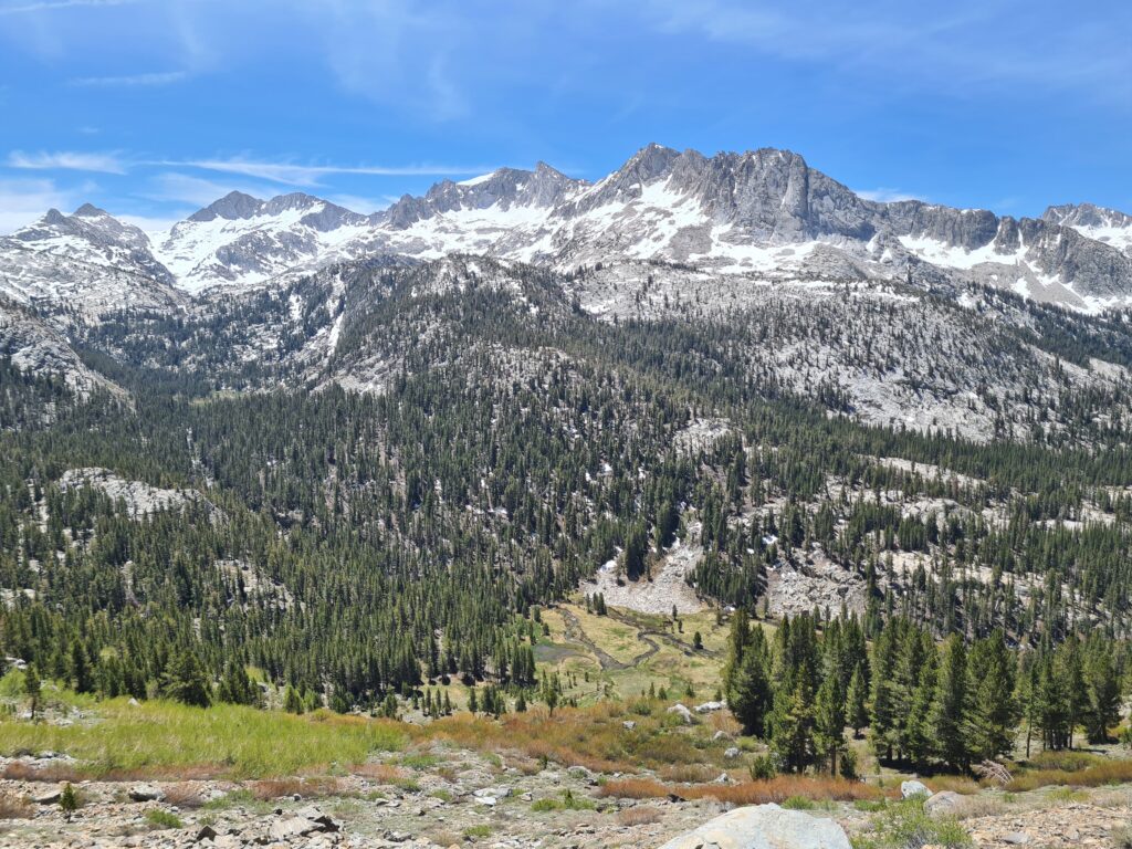 Harter Aufstieg mit schöner Aussicht