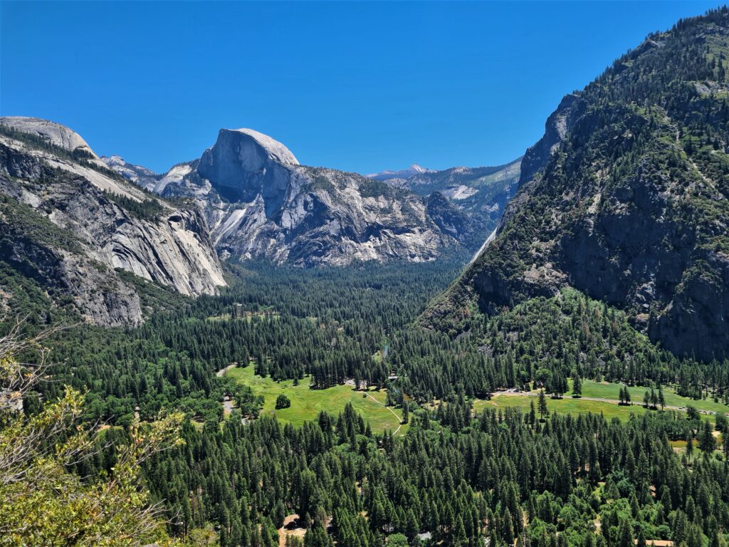 Aussicht ins Yosemite Tal