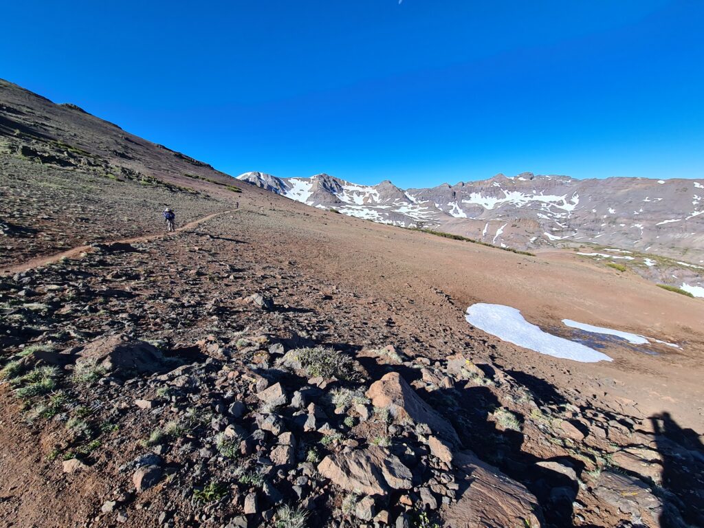 Weg nach Kennedy Meadows North