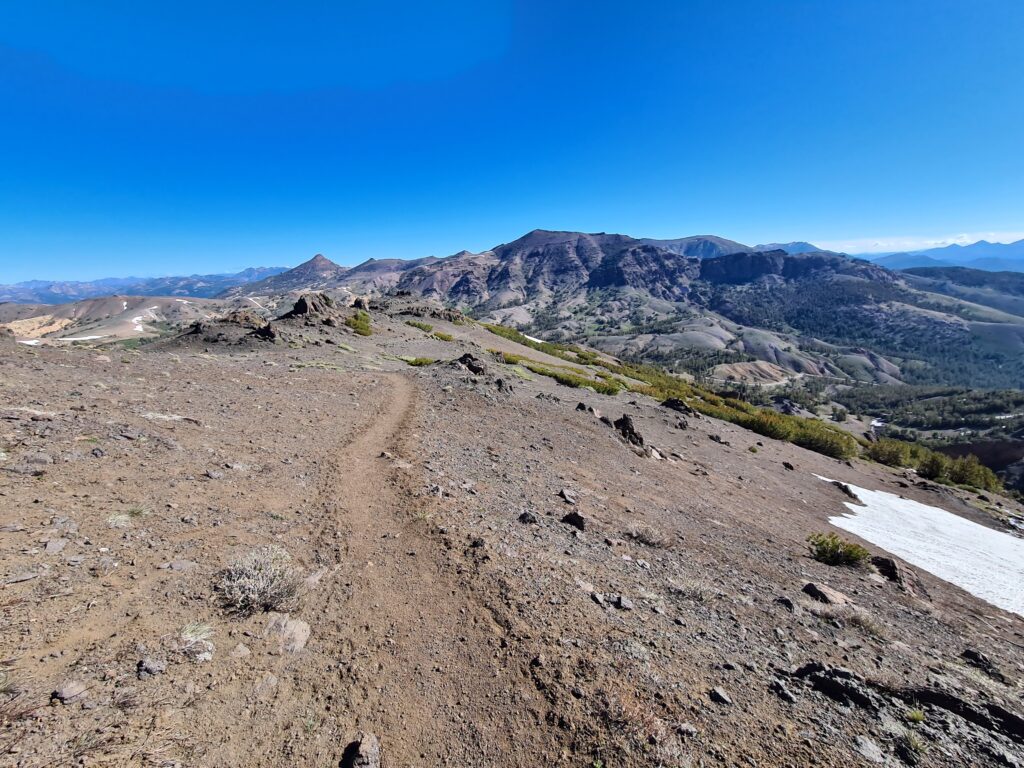 Weg nach Kennedy Meadows North