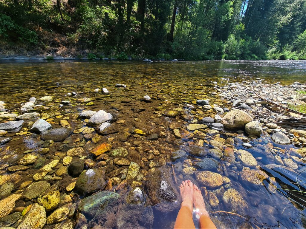 Chillen am Fluss