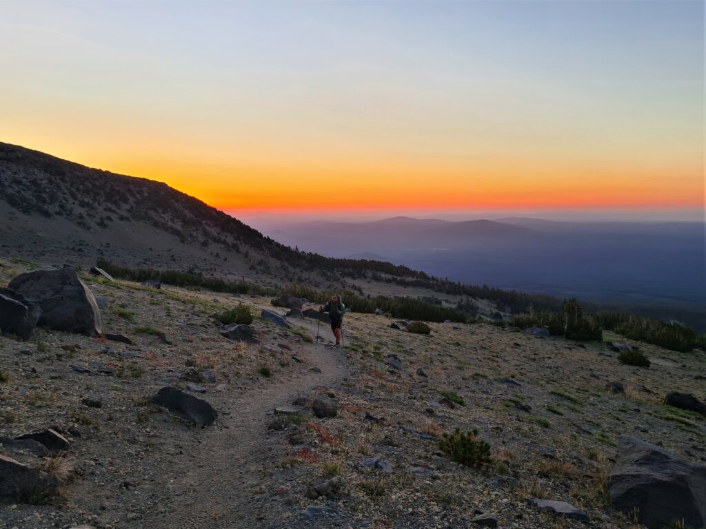Sonnenaufgang am Mount Shasta