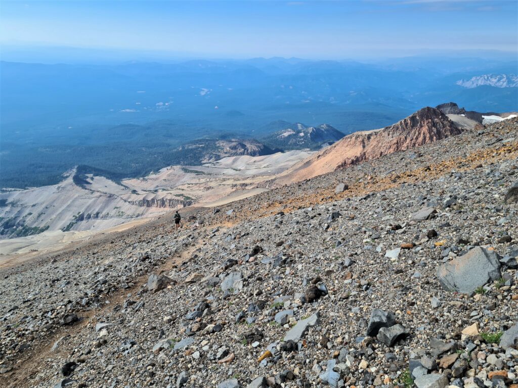 Aufstieg zum Mount Shasta
