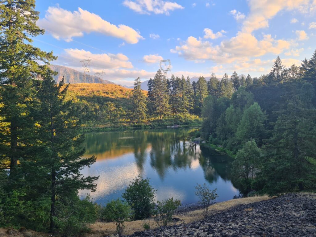 Gillette Lake, Campsite an PCT Tag 85