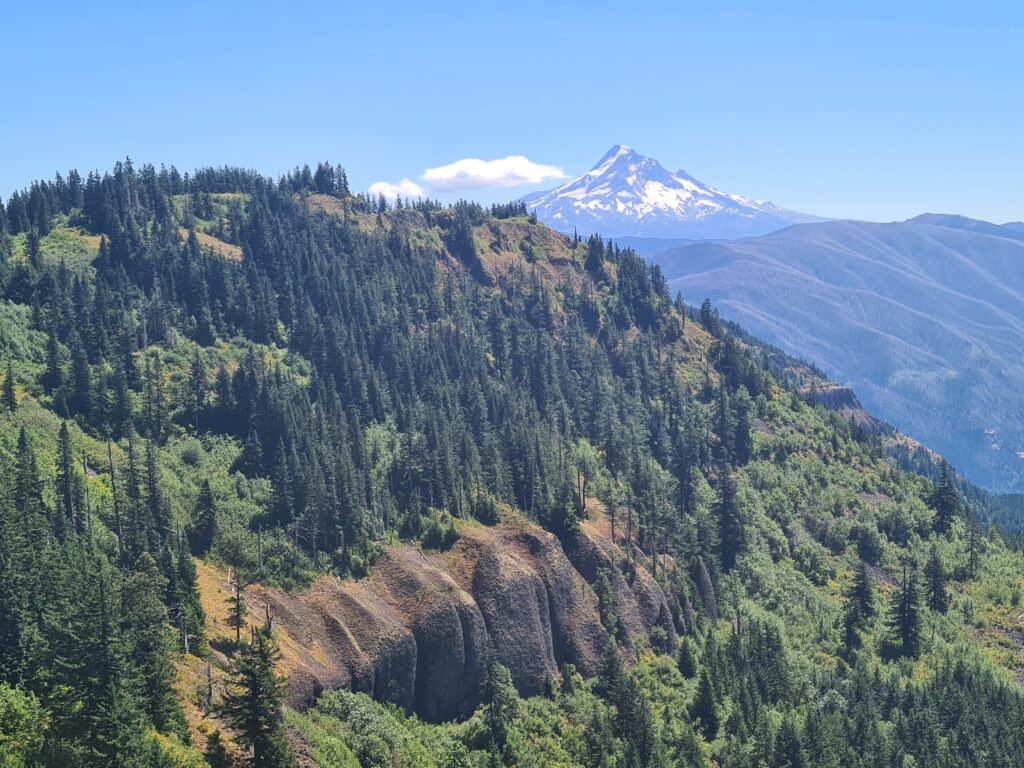 Blick auf Mount Hood