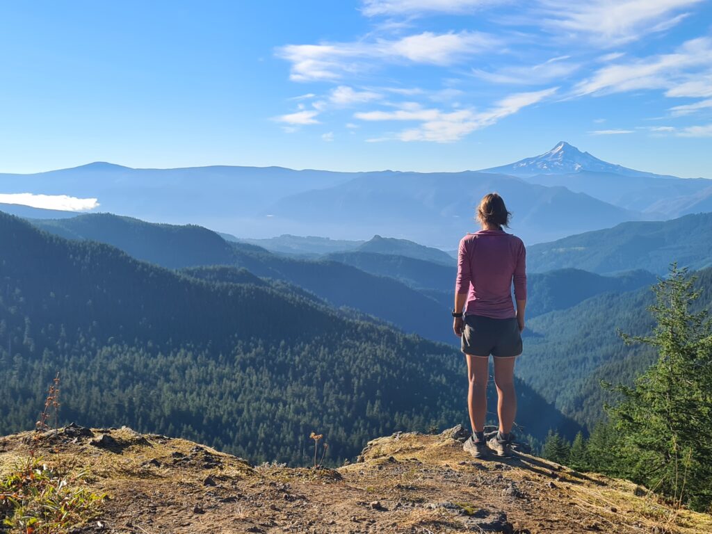 Blick auf Mount Hood