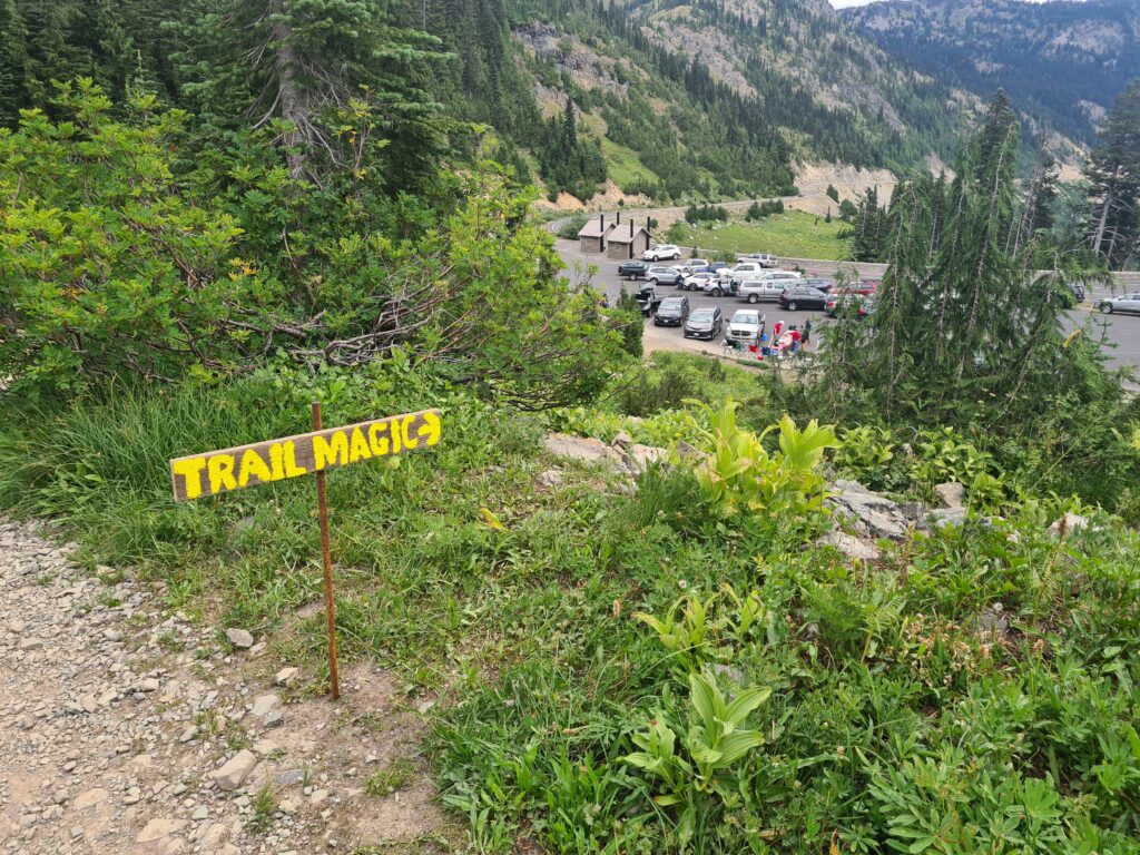 Trail Magic am Chinook Pass