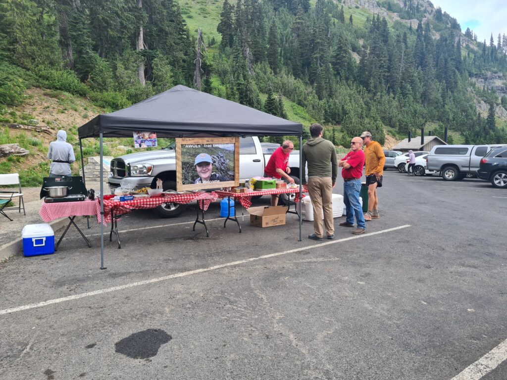 Trail Magic am Chinook Pass