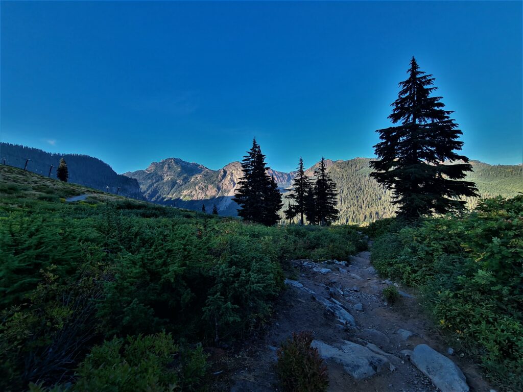 Abstieg nach Snoqualmie