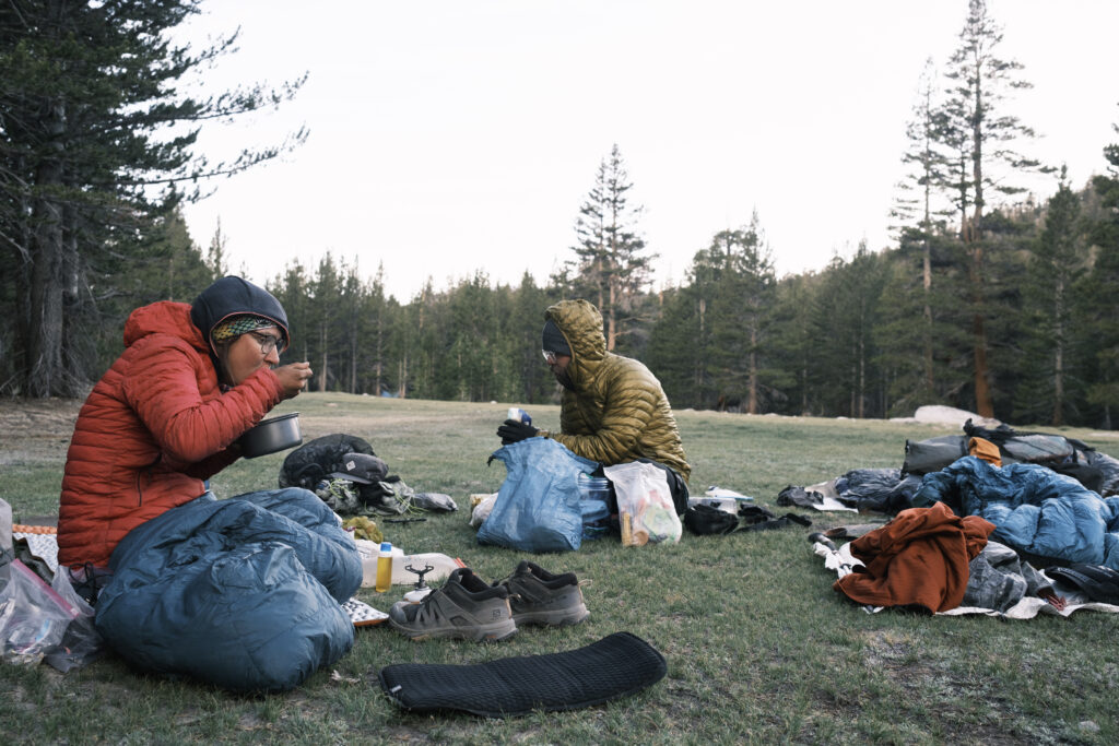 Basislager zum Mount Whitney, Crabtree Meadows