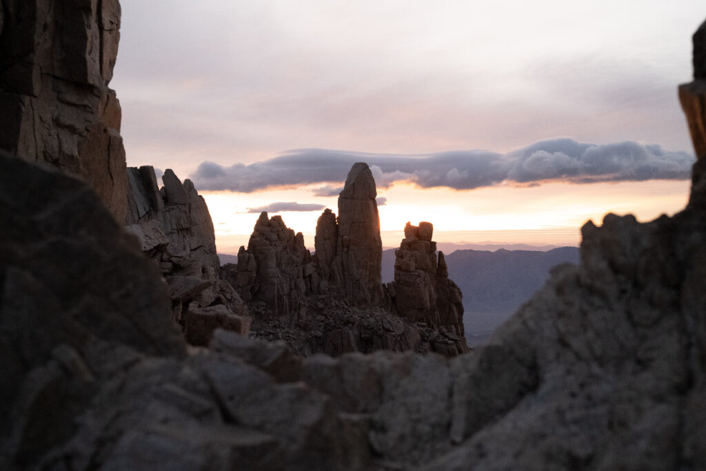 Aufstieg zum Mount Whitney