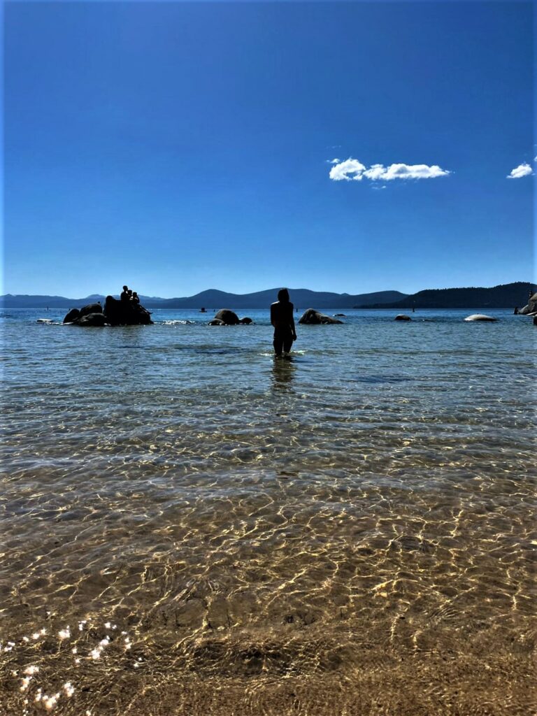 Erfrischung im Lake Tahoe