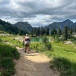 Abstieg zum Chinook Pass