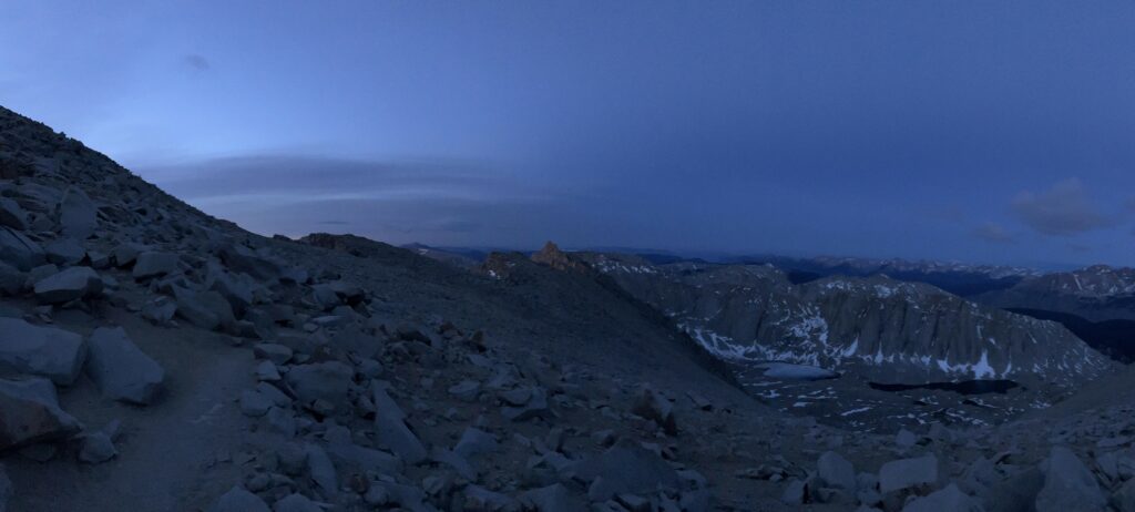 Nächtlicher Aufstieg zum Mount Whitney