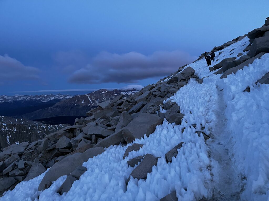 Aufstieg zum Mount Whitney