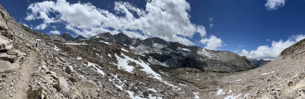 Abstieg vom Forester Pass