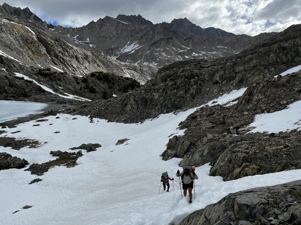Aufstieg zum Muir Pass