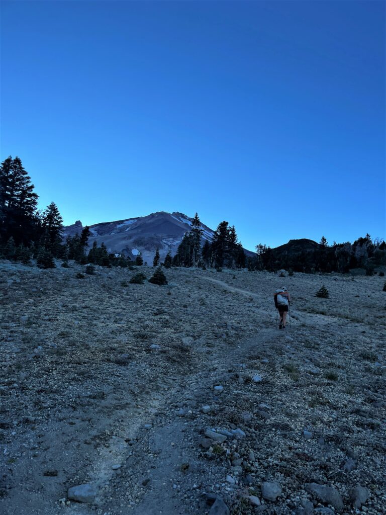 Aufstieg zum Mount Shasta