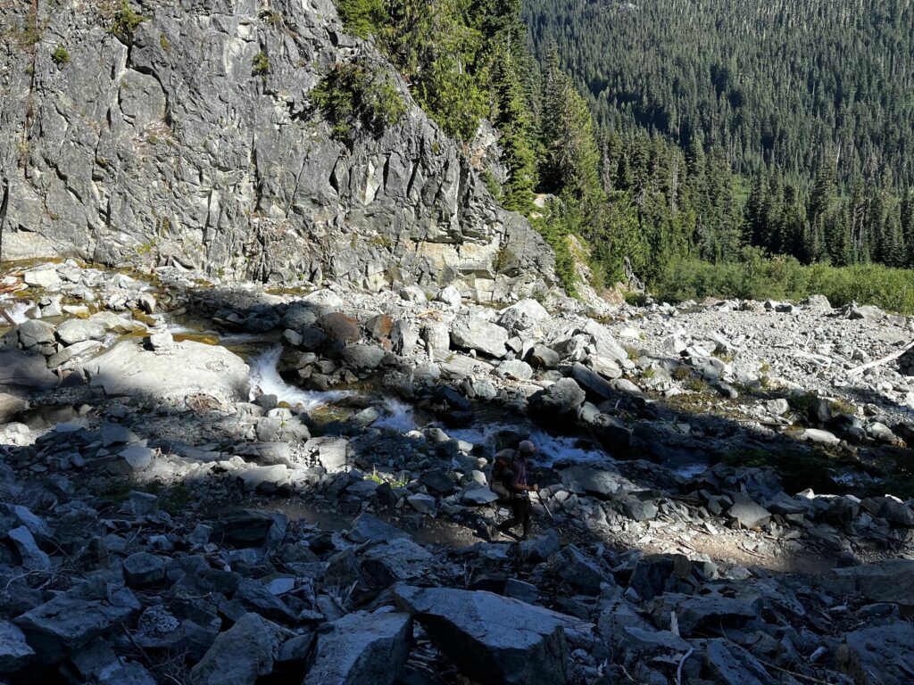Flussüberquerung